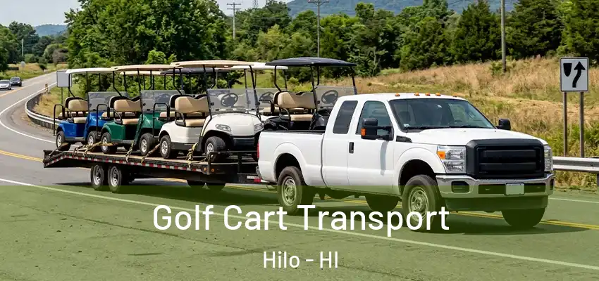 Golf Cart Transport Hilo - HI